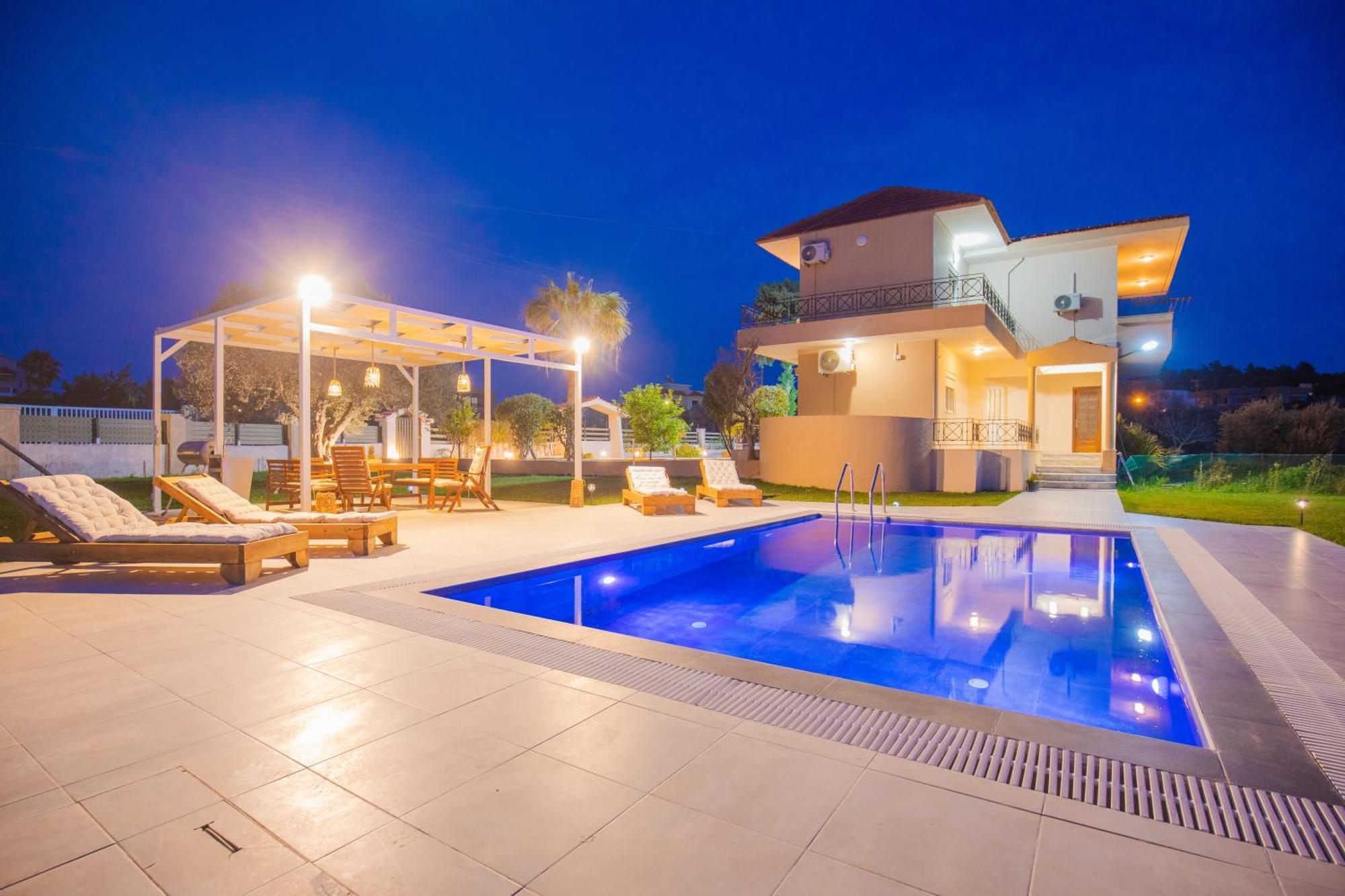Villa Cervus Dianae Kallithea  ภายนอก รูปภาพ