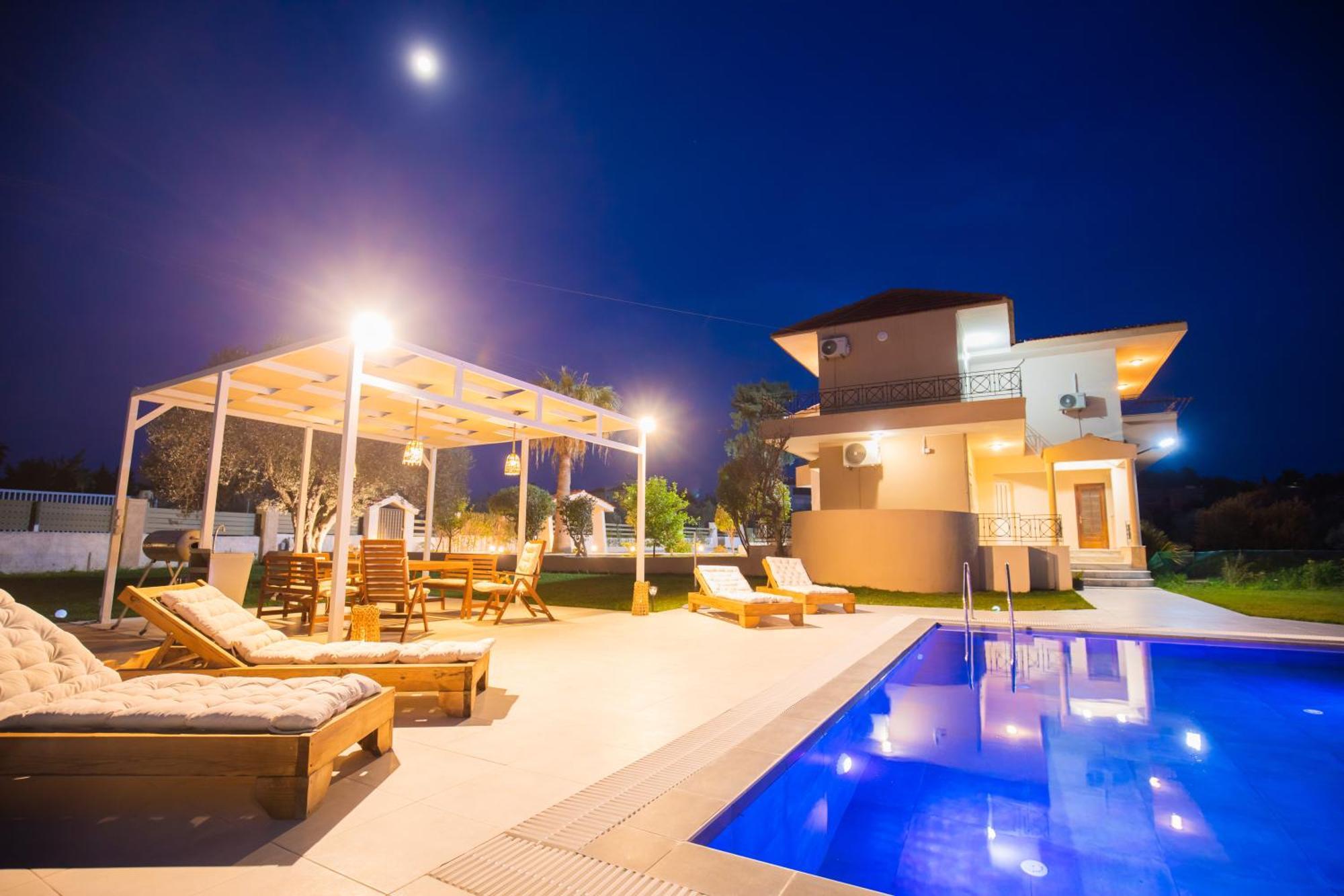 Villa Cervus Dianae Kallithea  ภายนอก รูปภาพ